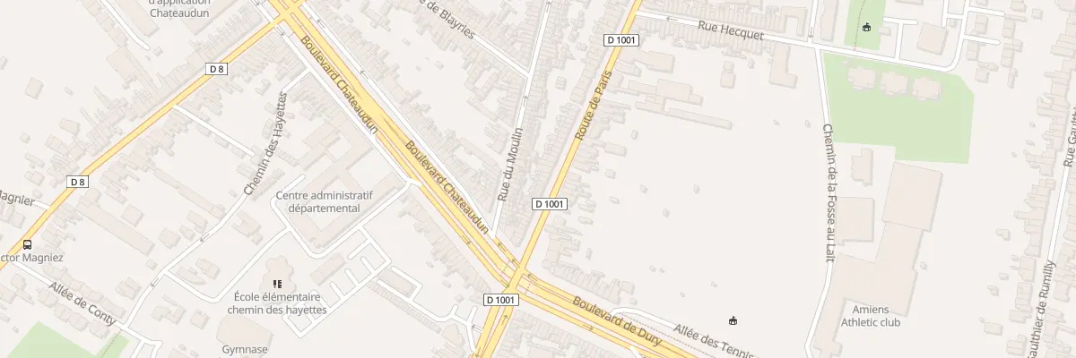 Plan du 376 Rue de Paris à Amiens