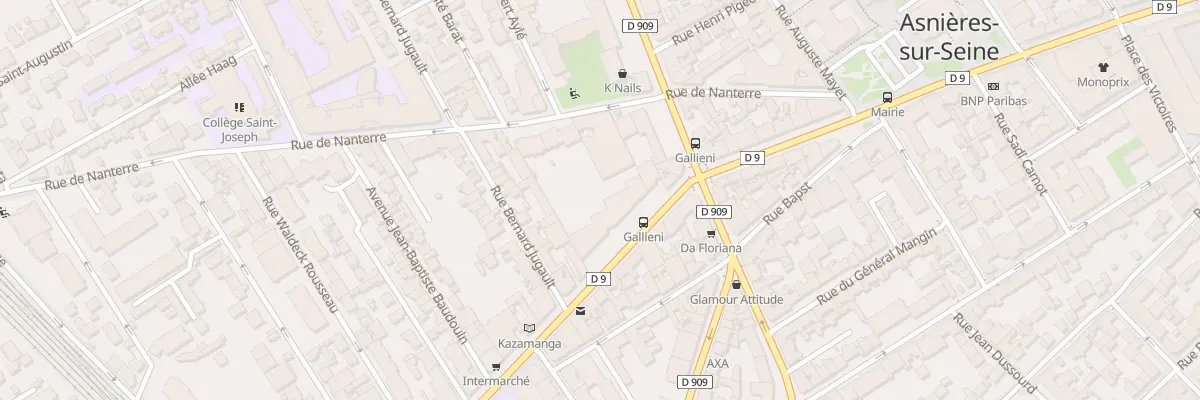 Plan du 54B Rue de Nanterre à Asnières-sur-Seine