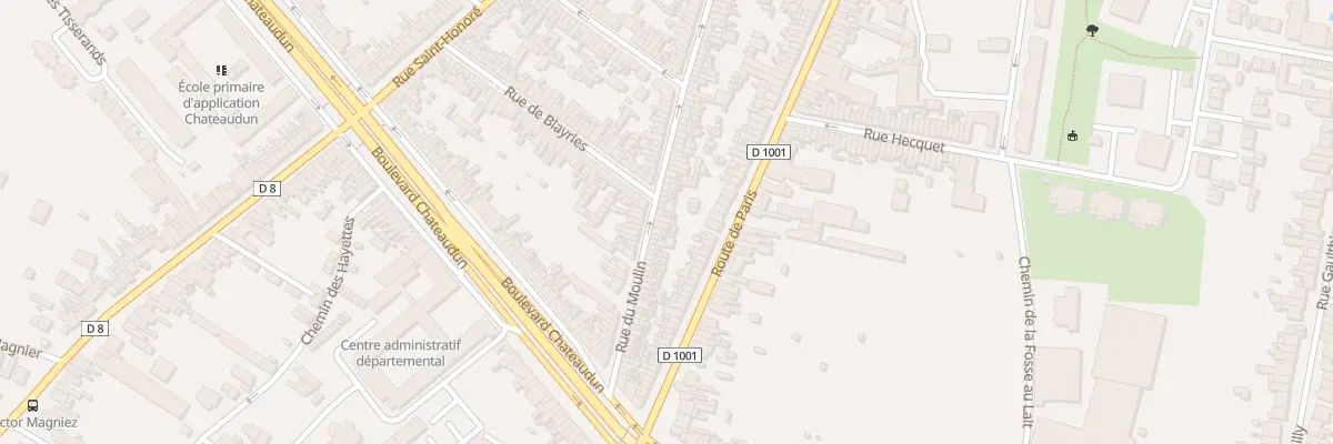 Plan du 129 Rue du Moulin à Amiens