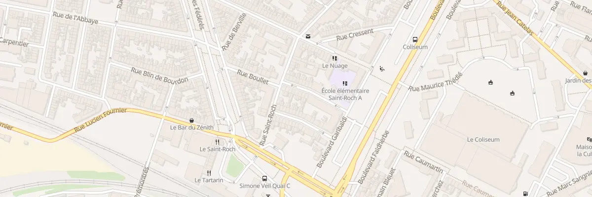 Plan du 10 Rue Buffon à Amiens