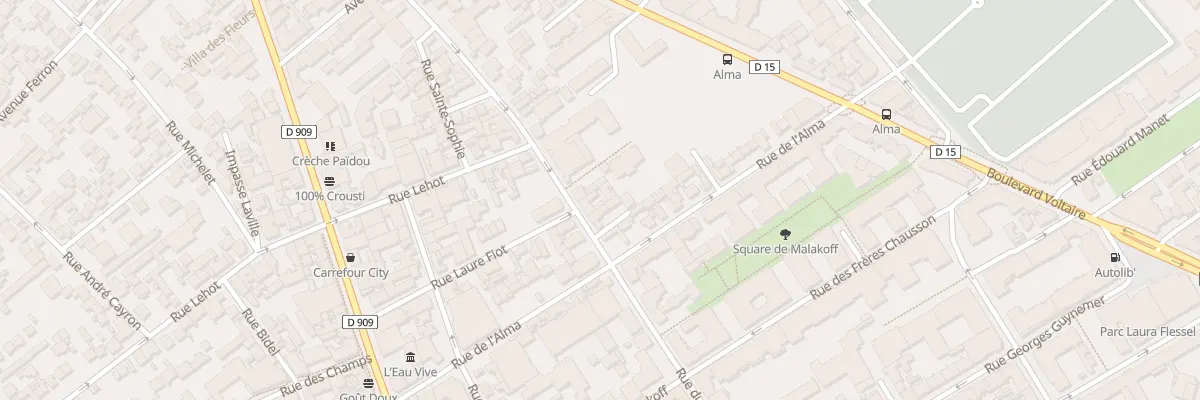 Plan du 70 Rue du R P Ch Gilbert à Asnières-sur-Seine