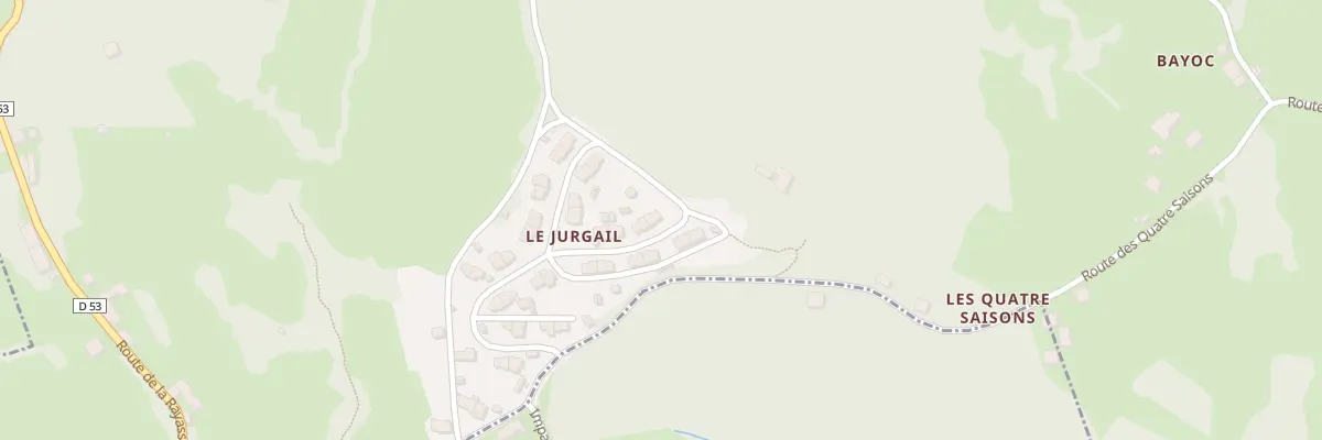 Plan du 291 Rte de Jurgail à Cransac-les-Thermes