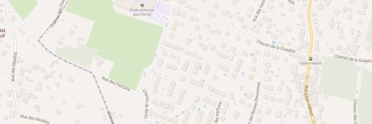 Plan du 3 All des Arômes à Longpont-sur-Orge