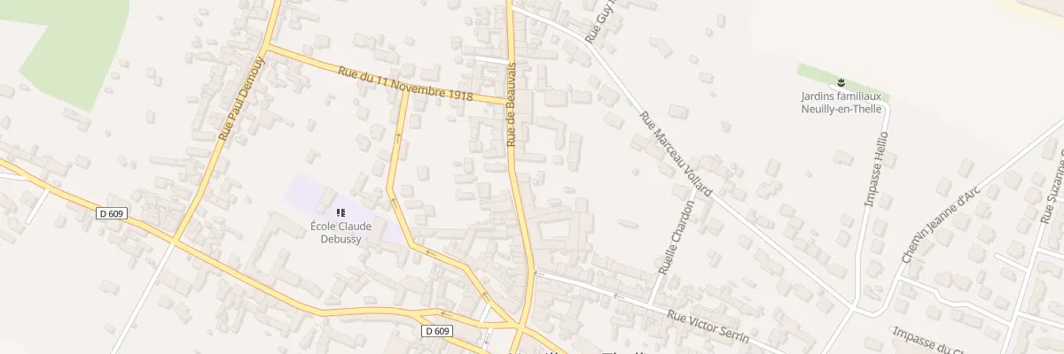 Plan du 18B Rue de Beauvais à Neuilly-en-Thelle