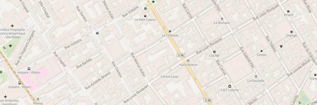 Plan du 46 Rue Aristide Briand à Levallois-Perret