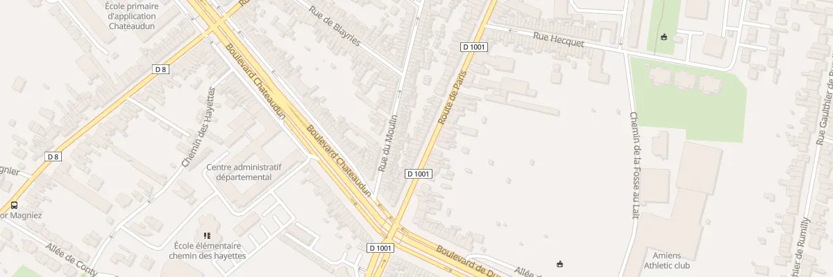 Plan du 366 Rue de Paris à Amiens