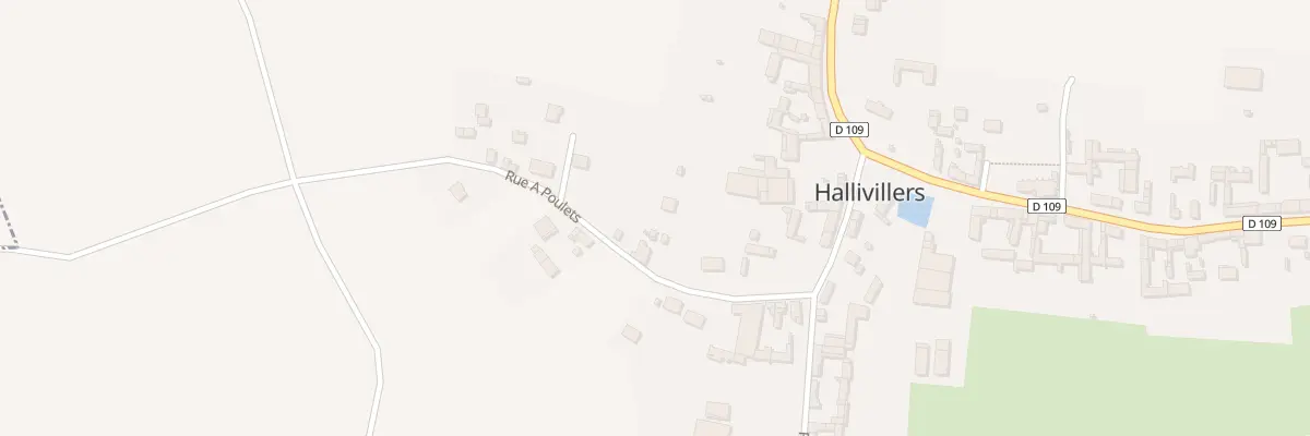 Plan du 8 Rue A Poulet à Hallivillers
