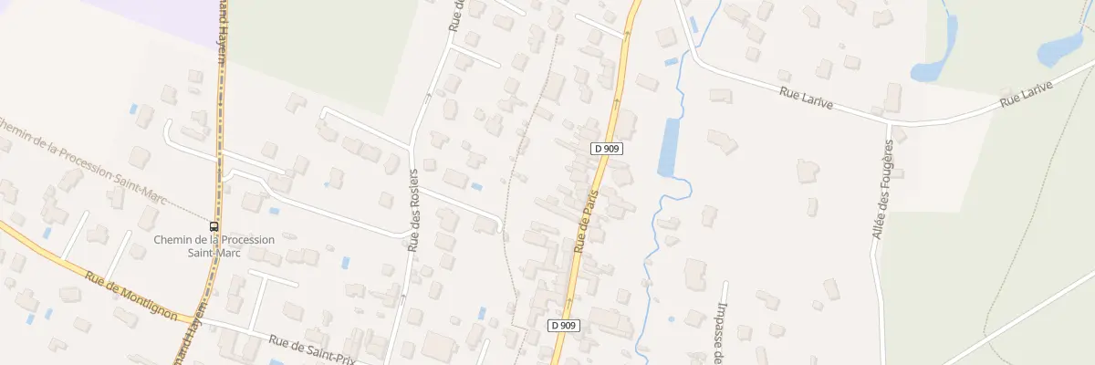 Plan du 115 Rue de Paris à Montlignon