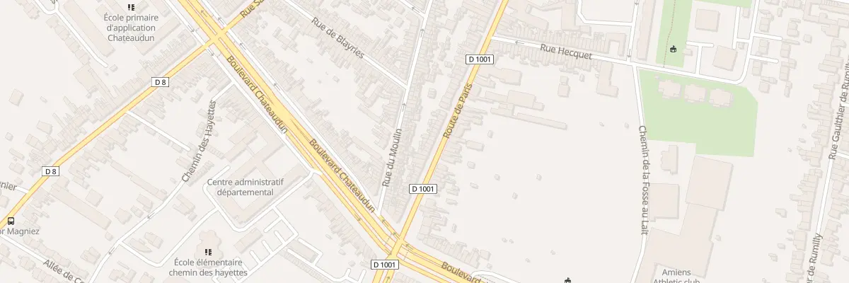 Plan du 360 Rue de Paris à Amiens