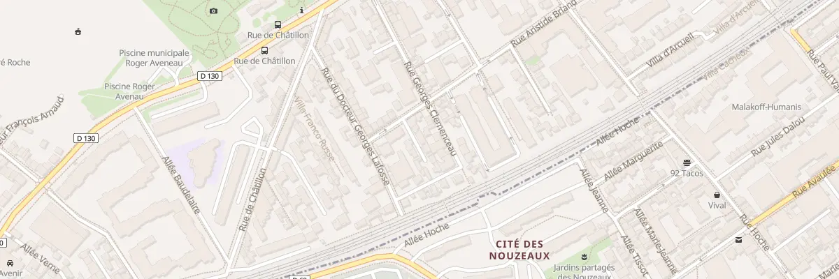 Plan du 5 Imp Minard à Vanves