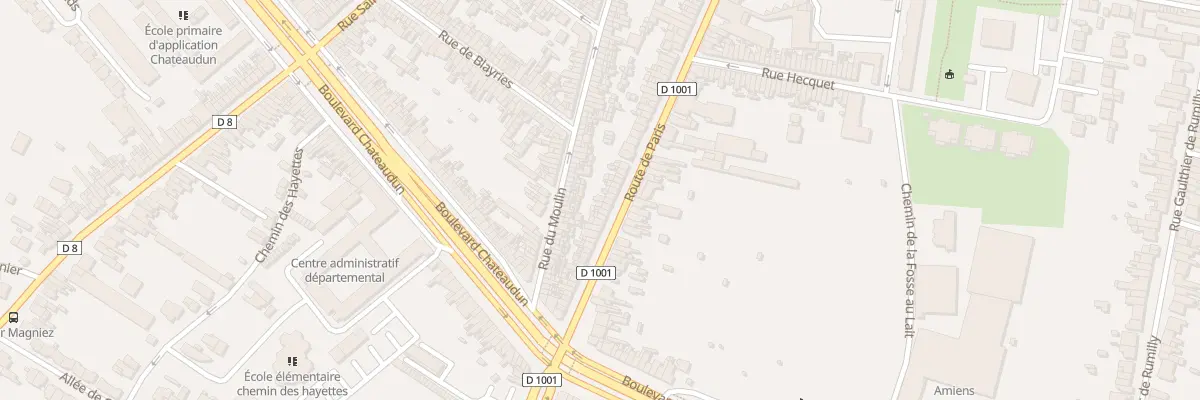 Plan du 358 Rue de Paris à Amiens