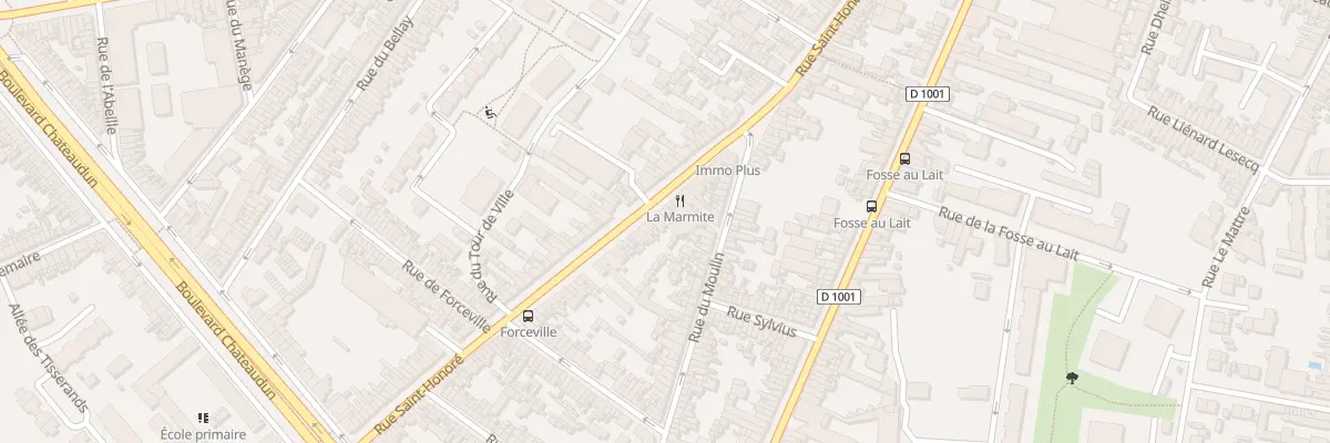 Plan du 177 Rue Saint-Honoré à Amiens