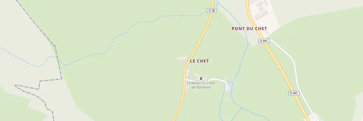 Plan du 5 Le Chet à Saint-Avit-de-Tardes