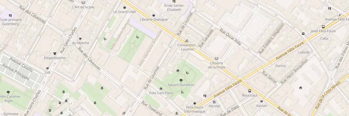 Plan du 88 Rue de la Convention à Paris 15e Arrondissement