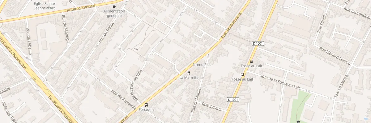 Plan du 174 Rue Saint-Honoré à Amiens