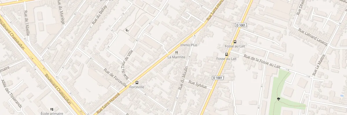 Plan du 175 Rue Saint-Honoré à Amiens