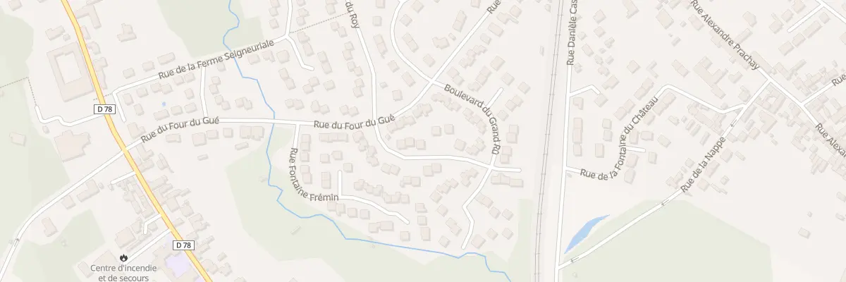 Plan du 5 Rue de la Grande Prairie à Presles