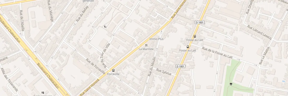 Plan du 173 Rue Saint-Honoré à Amiens