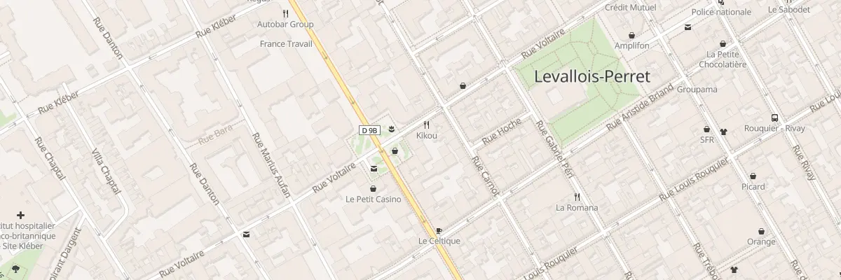 Plan du 4 Pl du Gal Leclerc à Levallois-Perret