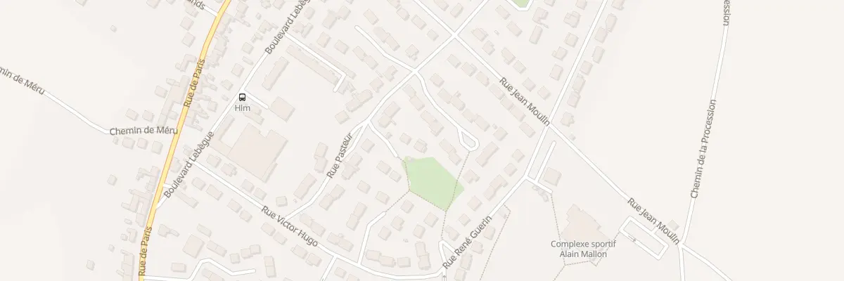 Plan du 3 Imp Pasteur à Neuilly-en-Thelle