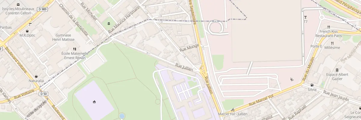 Plan du 3 Rue Gabrielle d’Estrées à Vanves