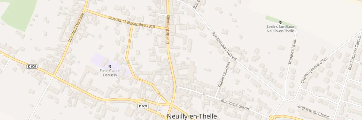 Plan du 18 Rue de Beauvais à Neuilly-en-Thelle