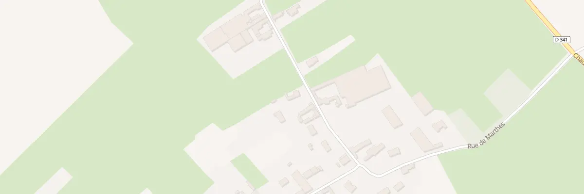 Plan du 34 Rue de la Basse Boulogne à Enquin-lez-Guinegatte