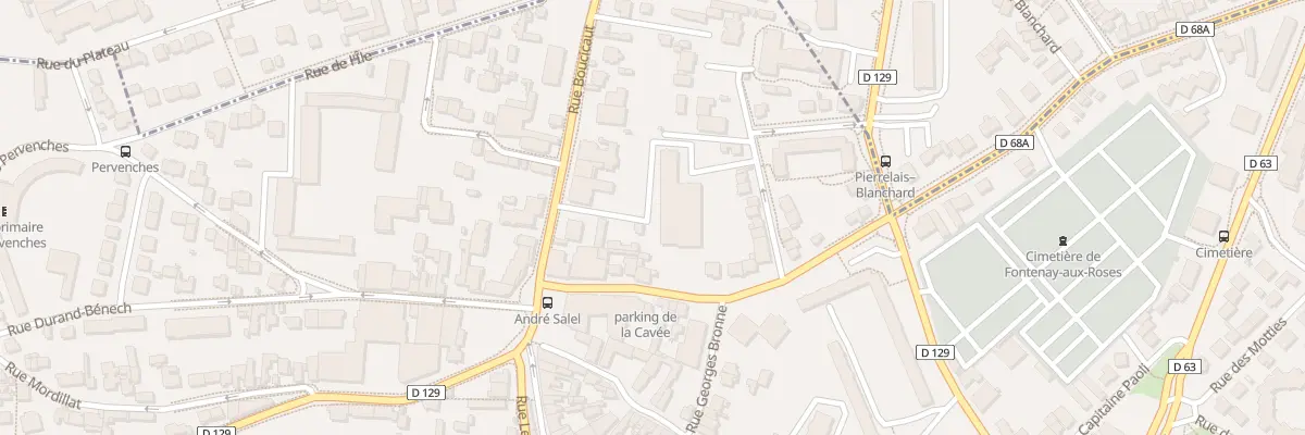 Plan du 15 Rue Blanchard à Fontenay-aux-Roses
