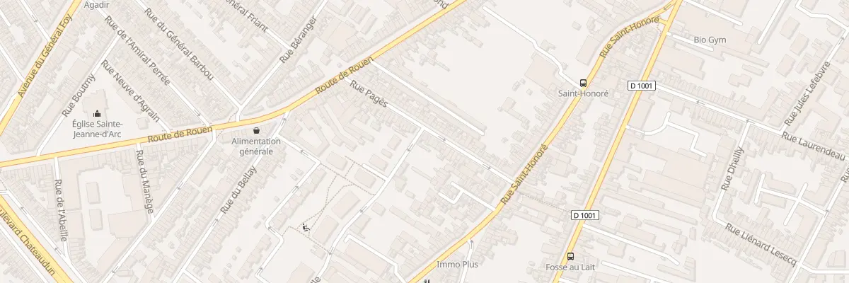 Plan du 48 Rue Pagès à Amiens