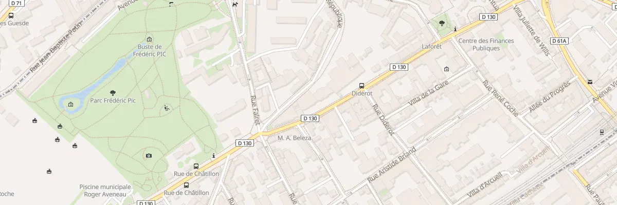 Plan du 7 Rue Raymond Marcheron à Vanves