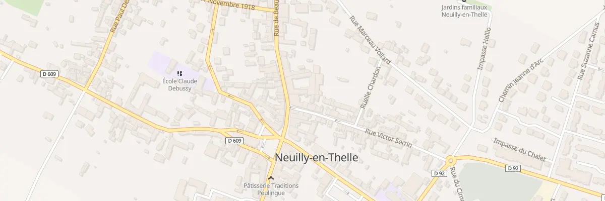 Plan du 1 Rue Victor Serrin à Neuilly-en-Thelle