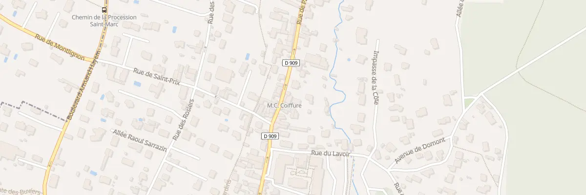Plan du 46 Rue de Paris à Montlignon