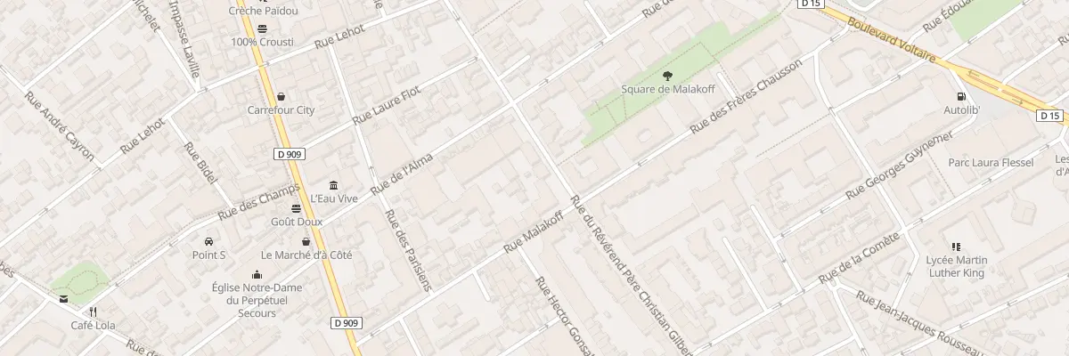 Plan du 51 Rue du R P Ch Gilbert à Asnières-sur-Seine