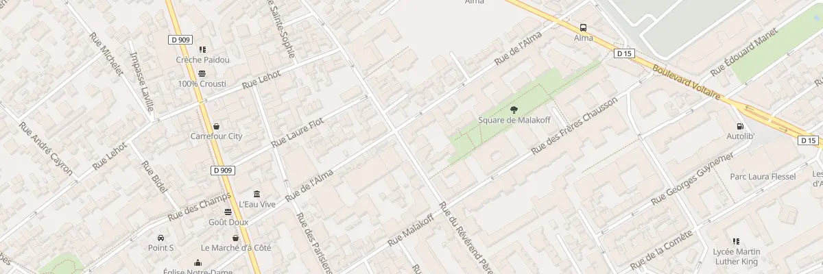 Plan du 64 Rue du R P Ch Gilbert à Asnières-sur-Seine
