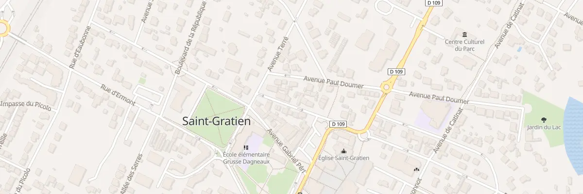 Plan du 5 Rue Soeur Angèle à Saint-Gratien