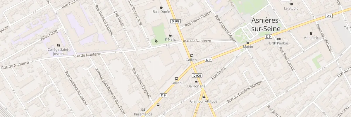 Plan du 60 Rue de Nanterre à Asnières-sur-Seine