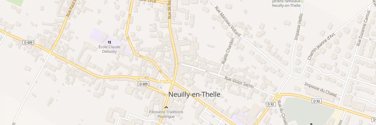 Plan du 3 Rue Victor Serrin à Neuilly-en-Thelle