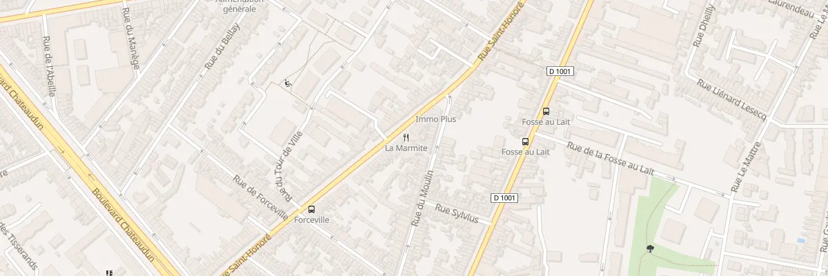 Plan du 165 Rue Saint-Honoré à Amiens