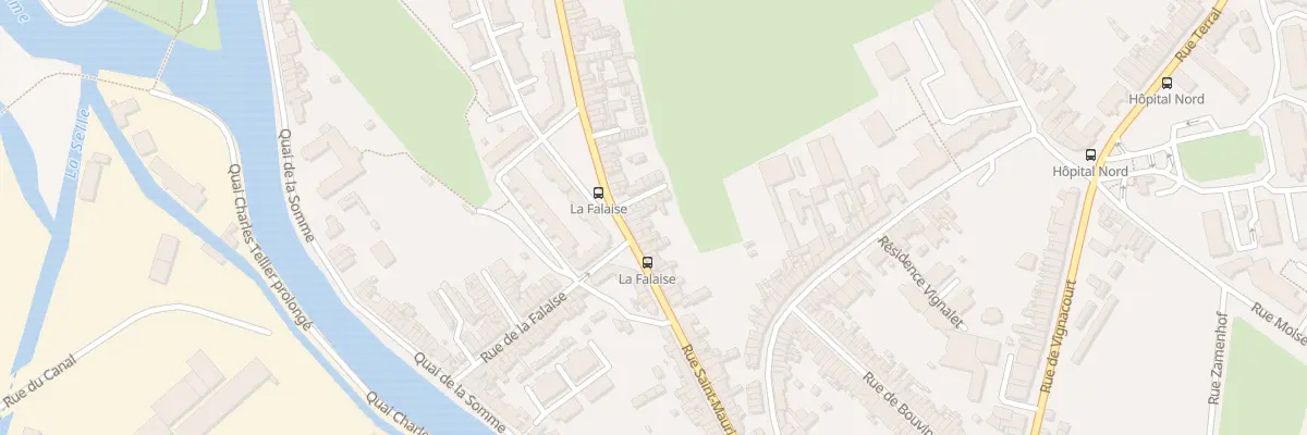 Plan du 246 Rue Saint-Maurice à Amiens