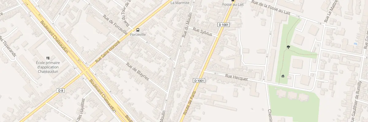 Plan du 83 Rue du Moulin à Amiens