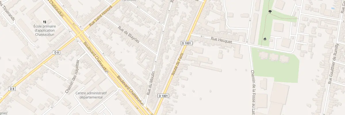 Plan du 336 Rue de Paris à Amiens