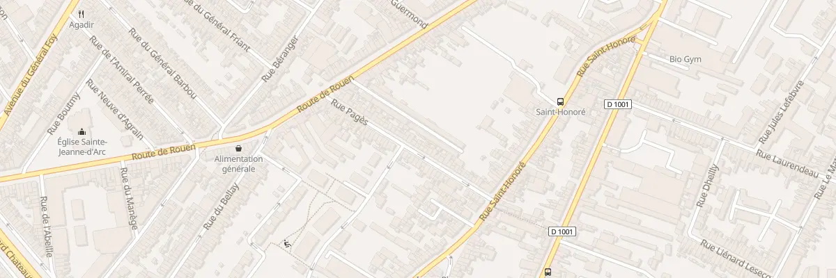 Plan du 41 Rue Pagès à Amiens