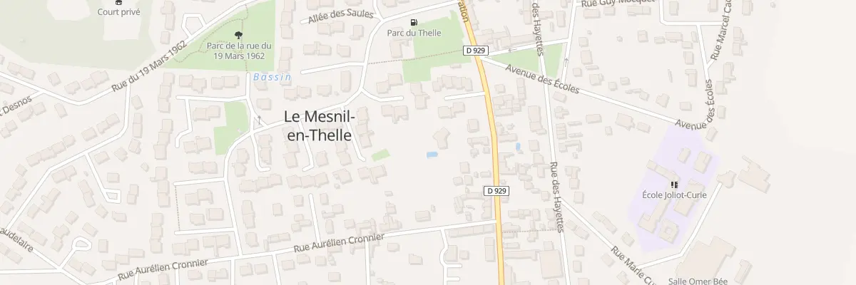 Plan du 55B Rue de la Libération au Mesnil-en-Thelle