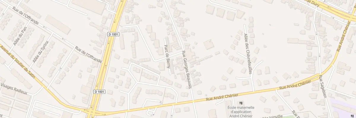 Plan du 78 Rue Georges Beauvais à Amiens