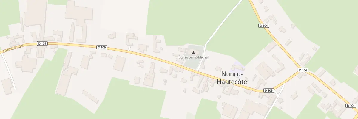 Plan du 16 Gr Grand Rue à Nuncq-Hautecôte