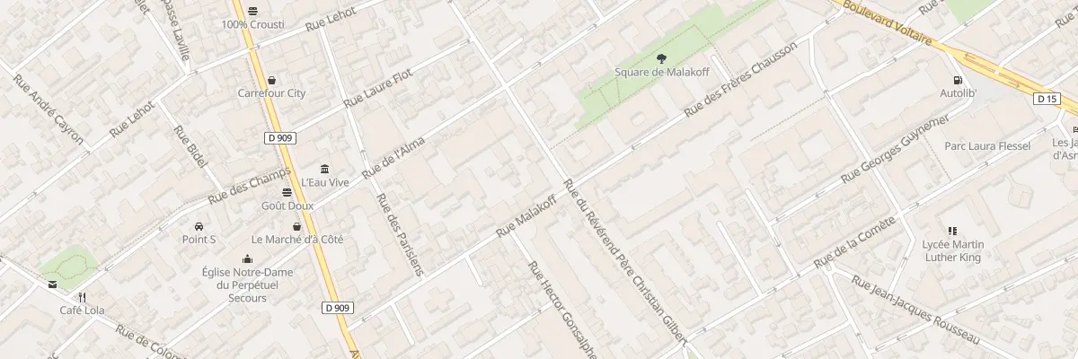 Plan du 49 Rue du R P Ch Gilbert à Asnières-sur-Seine