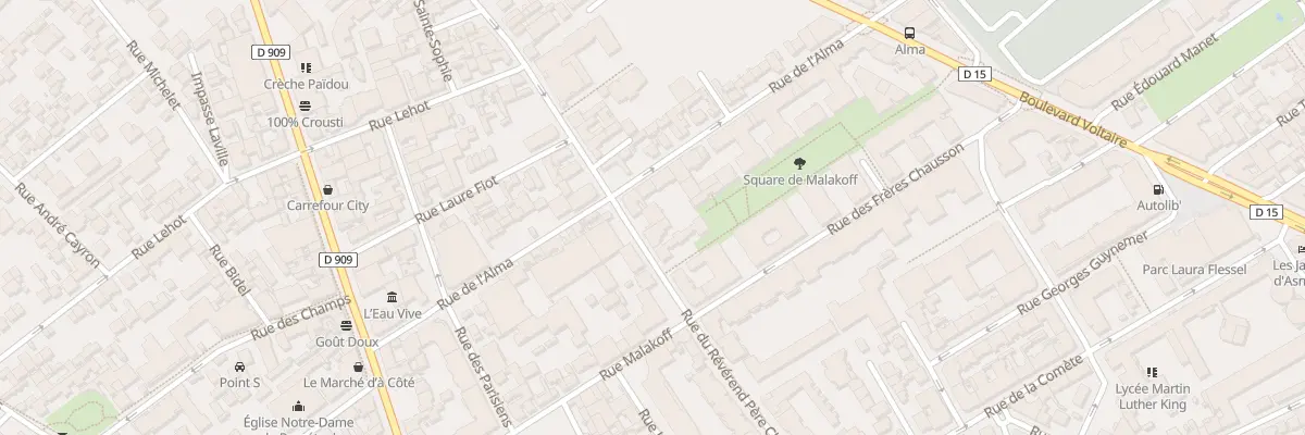 Plan du 62 Rue du R P Ch Gilbert à Asnières-sur-Seine