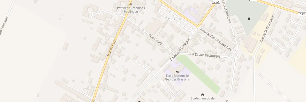 Plan du 18 Rue Driard à Neuilly-en-Thelle