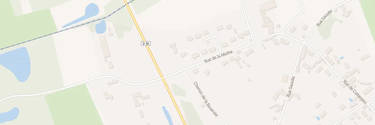 Plan du 4B Rue de la Mothe à Chambon-la-Forêt