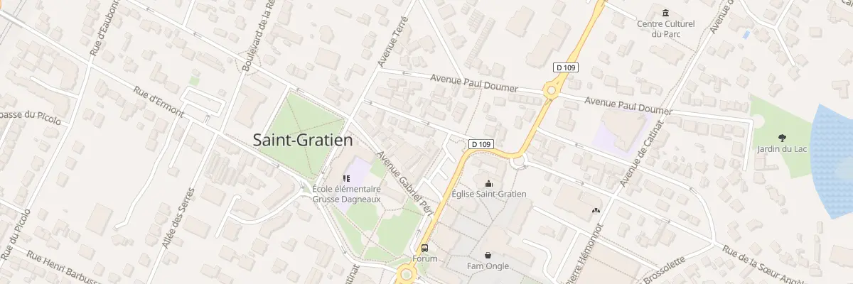 Plan du 14 Rue Soeur Angèle à Saint-Gratien